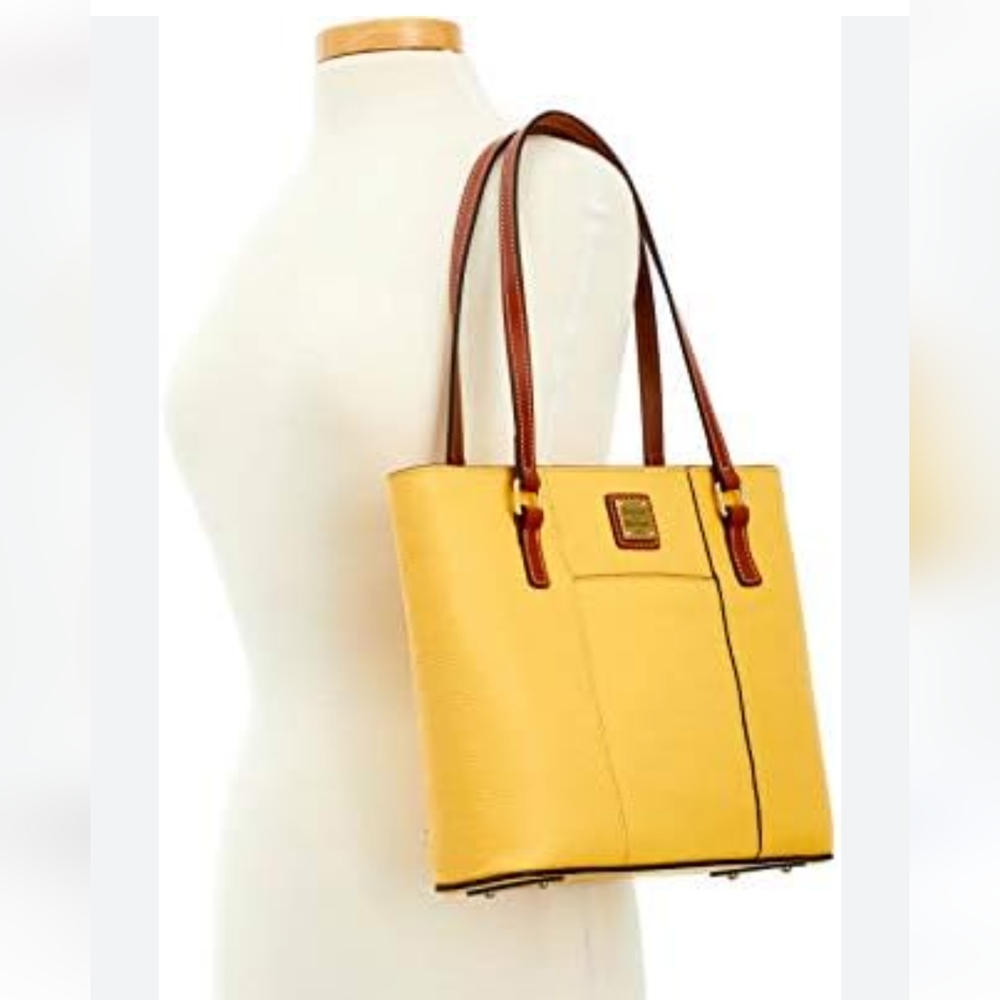 NWT Dooney & Bourke Pebble  Grain Lexington Shopper Tote - Picture 6 of 15